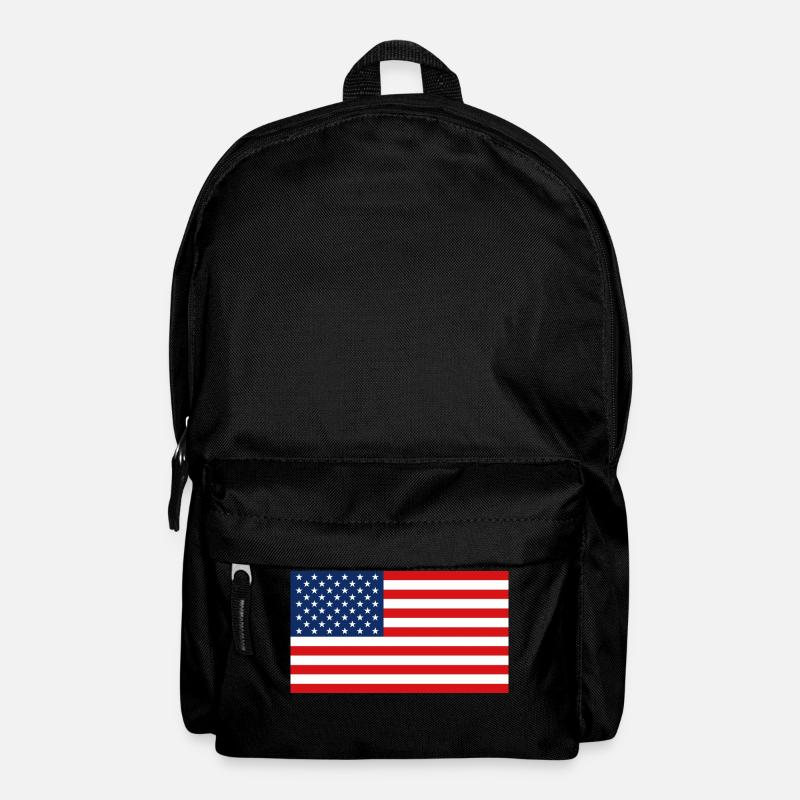 Drapeau USA - Flag - Sac à dos - noir