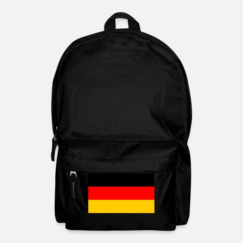 Deutsche Flagge - Deutsche Flagge - Rucksack - Schwarz