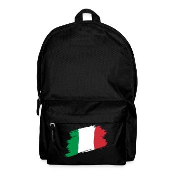 Italy flag - Backpack - black - Front