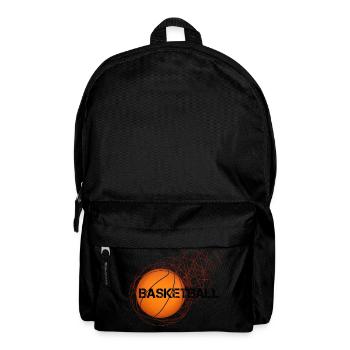 BASKETBALL - Rucksack - Schwarz - Vorne