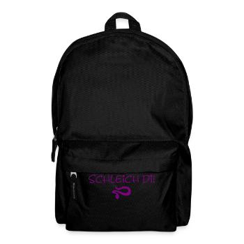 Schleich di - violett - Rucksack - Schwarz - Vorne