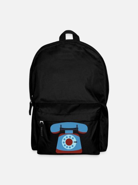 téléphone - Sac à dos - noir