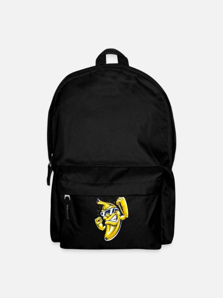 Coole Banane - Rucksack - Schwarz