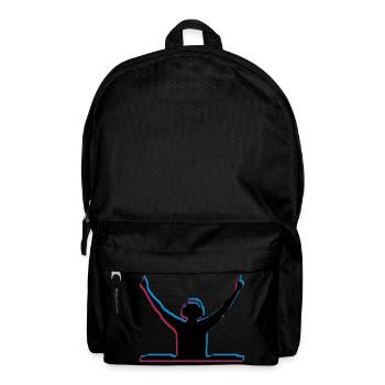 DJ effet 3D - Sac à dos - noir - Devant