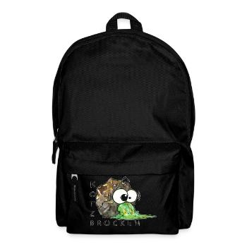 Morceaux de vomi - Sac à dos - noir - Devant