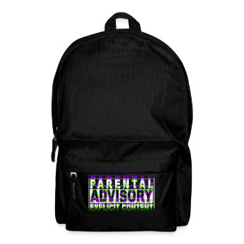 Textgestaltung für elterliche Beratung - Rucksack - Schwarz - Vorne