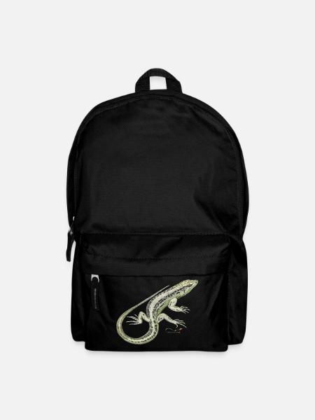 Zauneidechse - Rucksack - Schwarz
