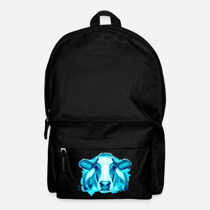Kuh Kühe - Rucksack - Schwarz