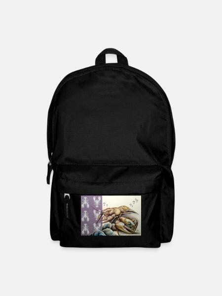 Edelkrebs - Rucksack - Schwarz