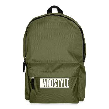 Schwerer Stil - Rucksack - Olivgrün - Vorne