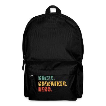 uncle godfather hero - Backpack - black - Front