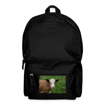 La vache - Sac à dos - noir - Devant
