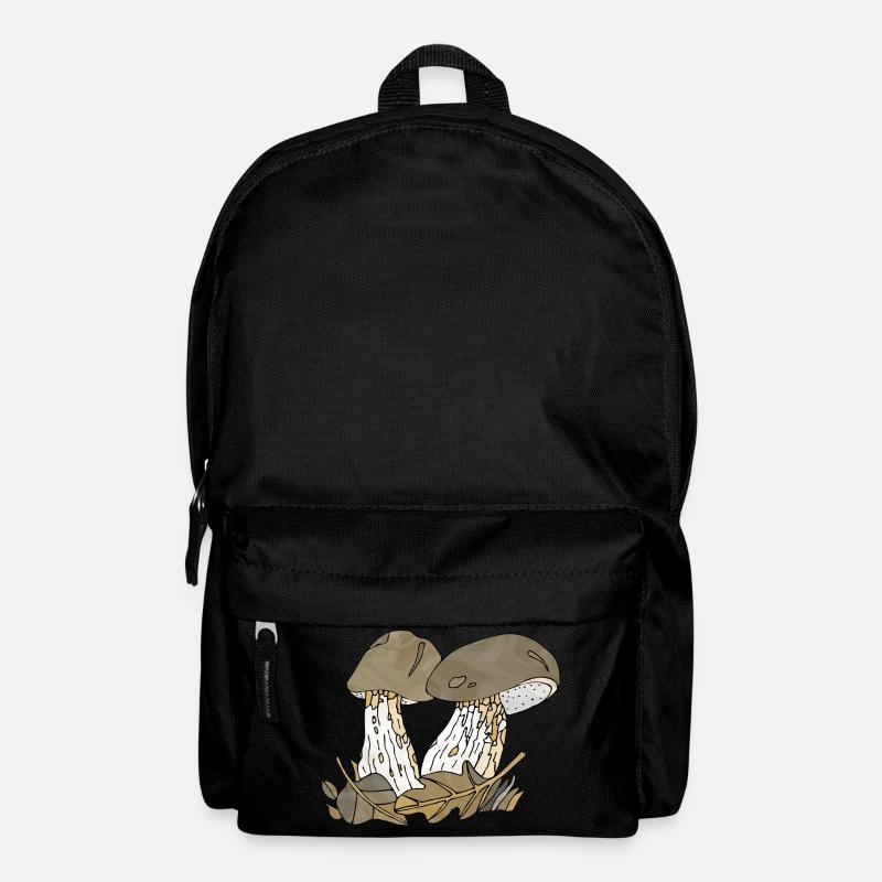 Pilze - Rucksack - Schwarz