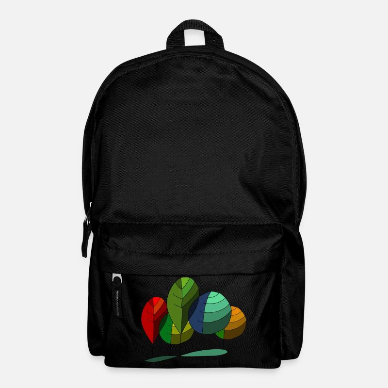 Bäume - Rucksack - Schwarz