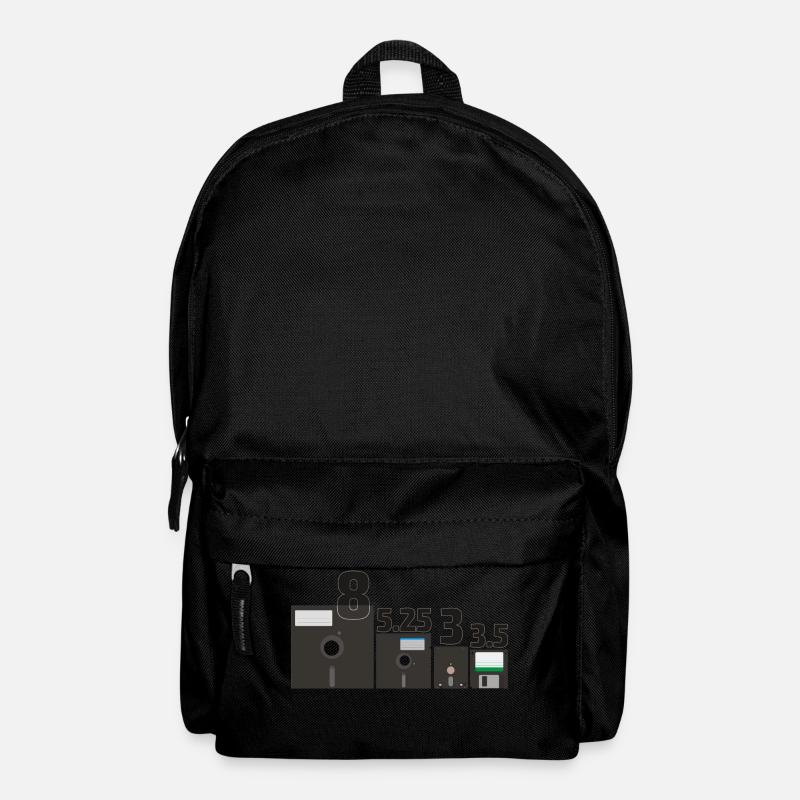 Set der Floppy Disks (3) - Rucksack - Schwarz