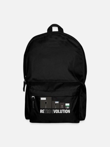 Satz der Disketten (4) - Rucksack - Schwarz