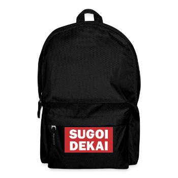 Sugoi dekai - Backpack - black - Front