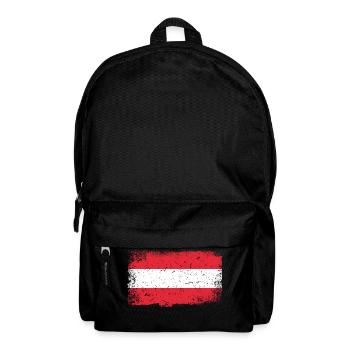 Austria Flag - Backpack - black - Front