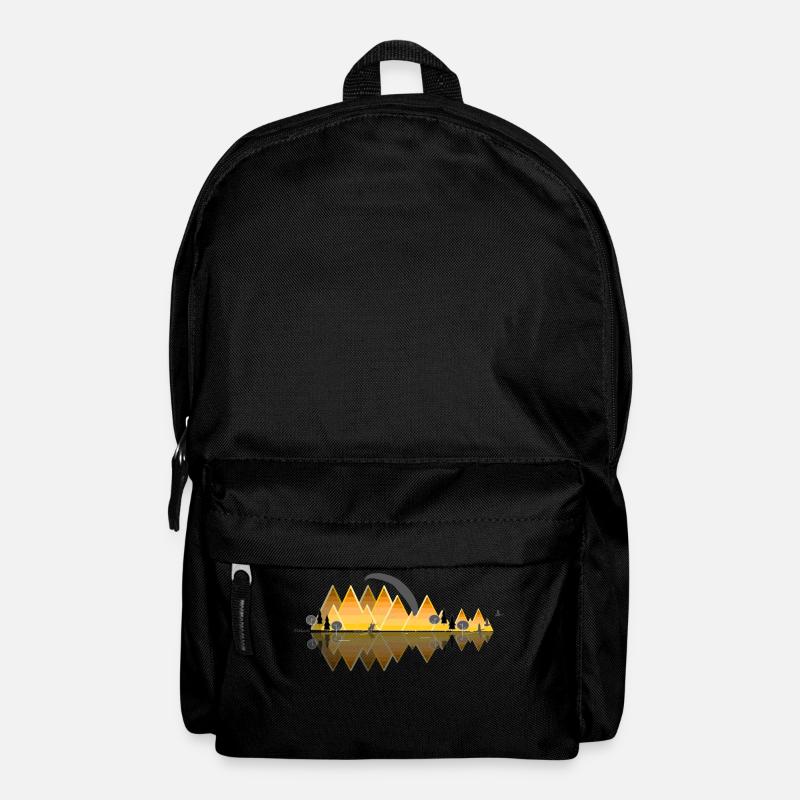 Gleitschirm Paragliding Berge Vintage - Rucksack - Schwarz