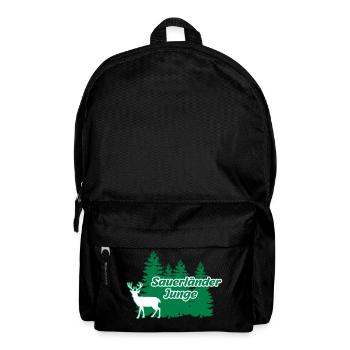 Sauerländer Junge - Rucksack - Schwarz - Vorne