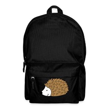 hedgehog 02 - Backpack - black - Front