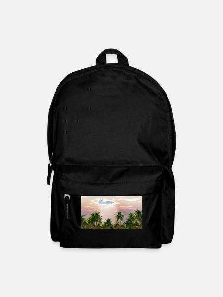 In der Südsee - Rucksack - Schwarz