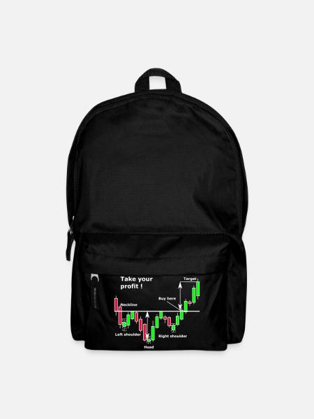 Shoulder-Head-Shoulder Chart - Backpack - black
