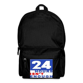 Comfort T-Shirt 24 hours - Rucksack - Schwarz - Vorne