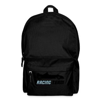 racing team 002 - Rucksack - Schwarz - Vorne