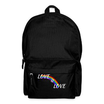 Love is Love - Sac à dos - noir - Devant