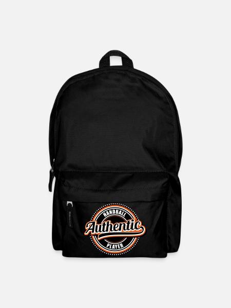 Authentic handball player - Rucksack - Schwarz