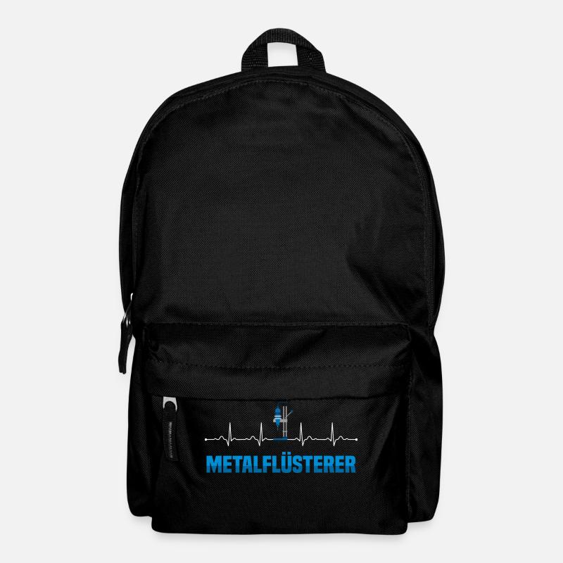 Dreher Zerspanungsmechaniker Herzschlag - Rucksack - Schwarz