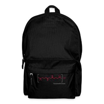 Suxamethonium - Rucksack - Schwarz - Vorne