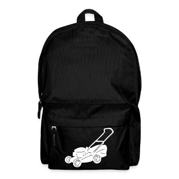 Jardinage faucheuse jardinière pelouse conception - Sac à dos - noir - Devant