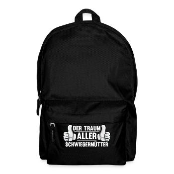 Schwiegermutter Traum Schwiegersohn - Rucksack - Schwarz - Vorne