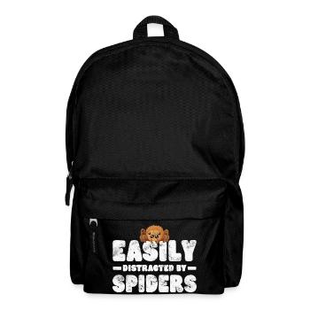 Spinne Vogelspinne - Rucksack - Schwarz - Vorne