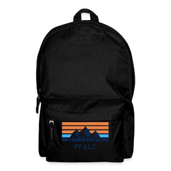 Regenbogen Landschaft - Rucksack - Schwarz - Vorne