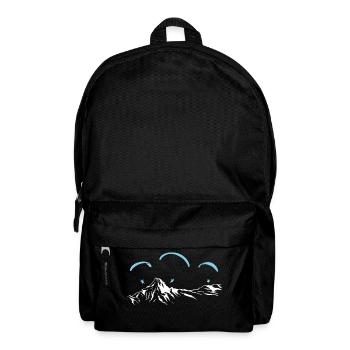 Paragliding Paragleiter Gleitschirm - Rucksack - Schwarz - Vorne