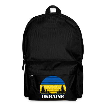 Ukraine - Sac à dos - noir - Devant