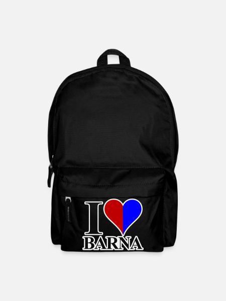 Ich liebe Barna - Rucksack - Schwarz