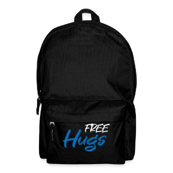 Free hugs - Backpack - black - Front