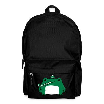 Joyeux anniversaire Grenouille - Sac à dos - noir - Devant