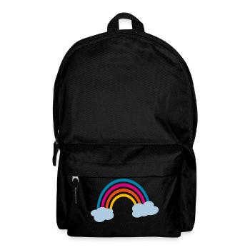 REGENBOGEN - Rucksack - Schwarz - Vorne