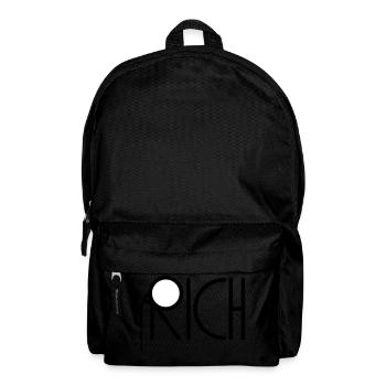 Riche millionnaire Monokel - Sac à dos - noir - Devant