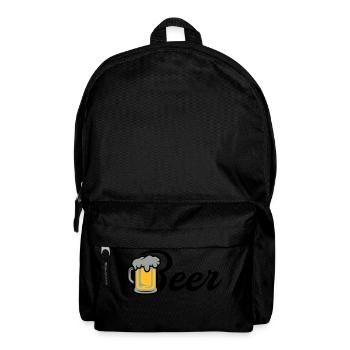 Beer Maßkrug - Backpack - black - Front