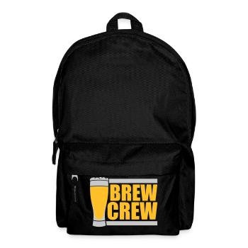 Brew Crew Beer Glass Disant - Sac à dos - noir - Devant