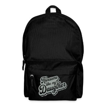 Génial comme ma fille - Sac à dos - noir - Devant