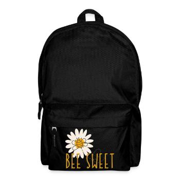 Bee sweet bees bees bee kings beekeeper sayings - Backpack - black - Front