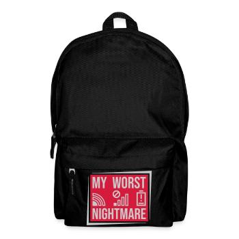 Shield my worst nightmare - Backpack - black - Front