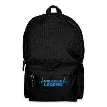 Uncle Godfather Legend Quote - Backpack - black - Front